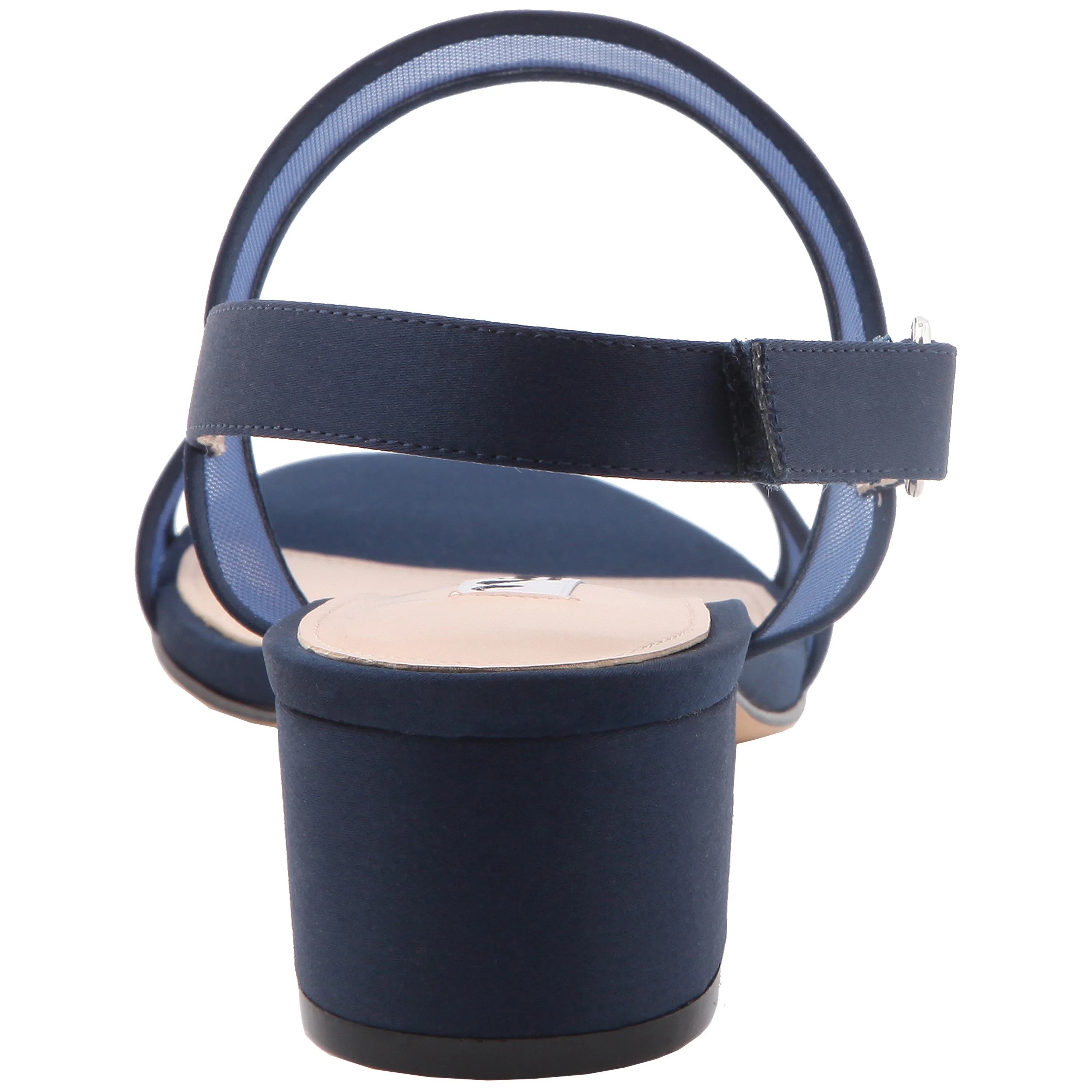 GANICE-NEW NAVY LUSTER SATIN NAVY MESH - Image 5