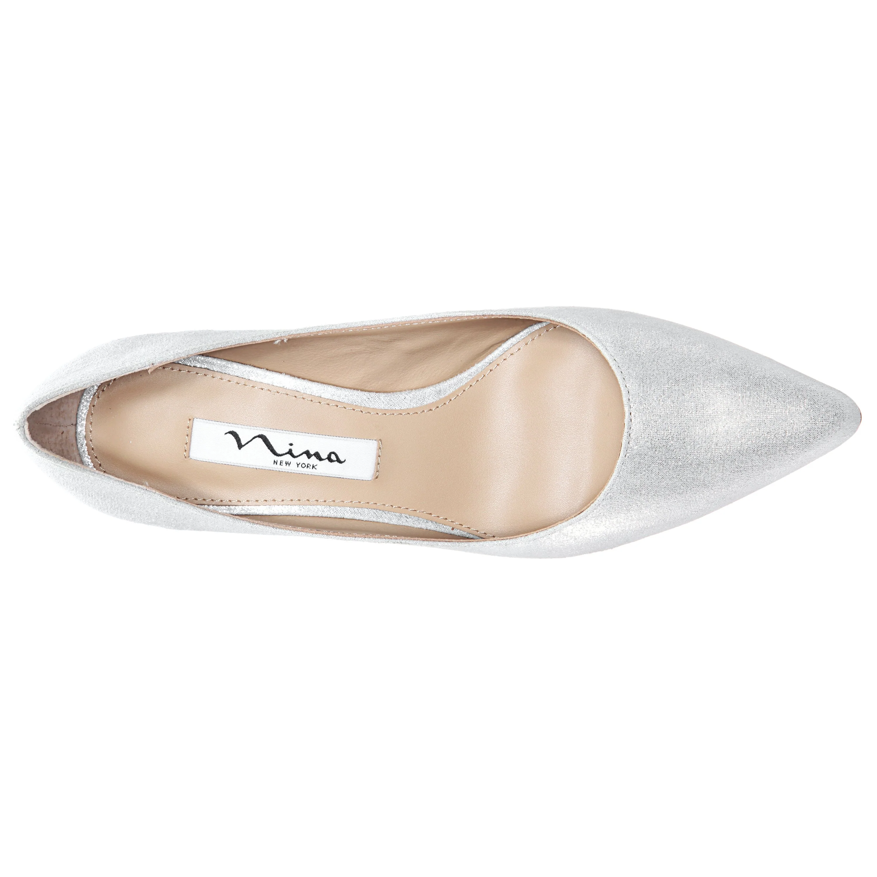 NINA60-TRUE SILVER REFLECTIVE SUEDETTE - Image 5
