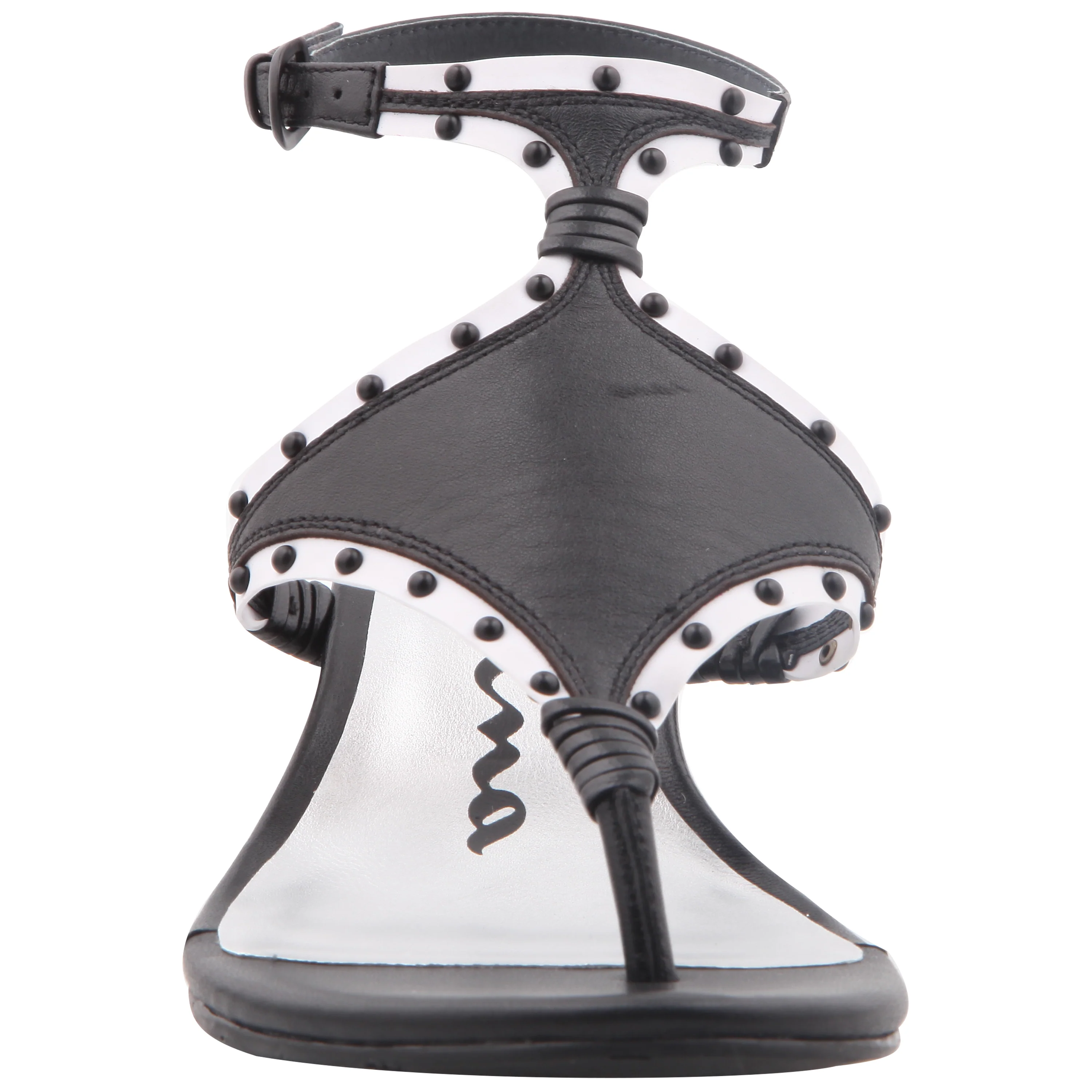 VEVILLA-BLACK NAPPA/WHITE VINYL - Image 3