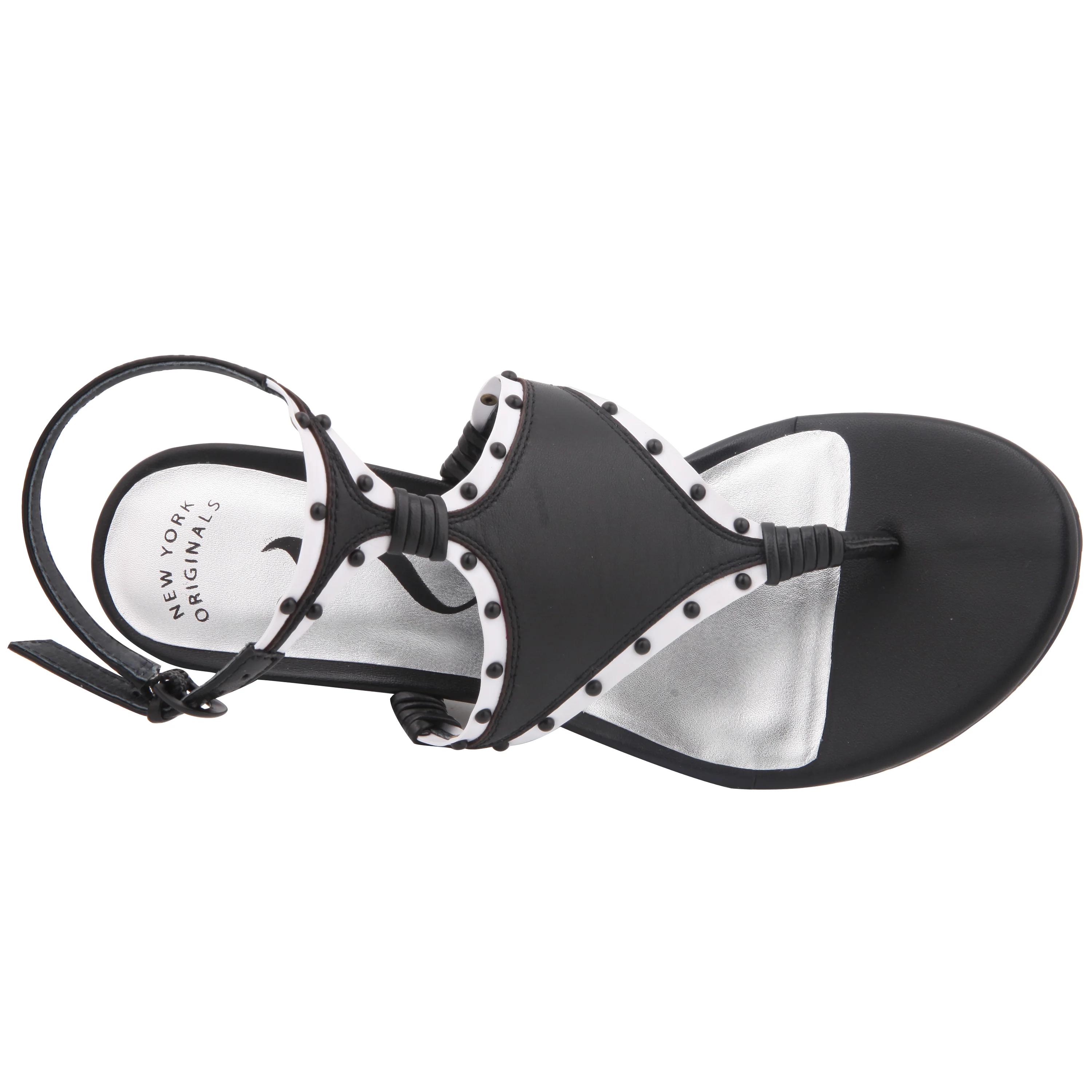 VEVILLA-BLACK NAPPA/WHITE VINYL - Image 5